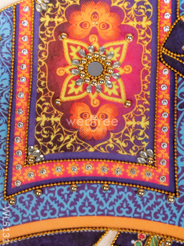 Rangoli - Durga Face with Elephant - WL5131