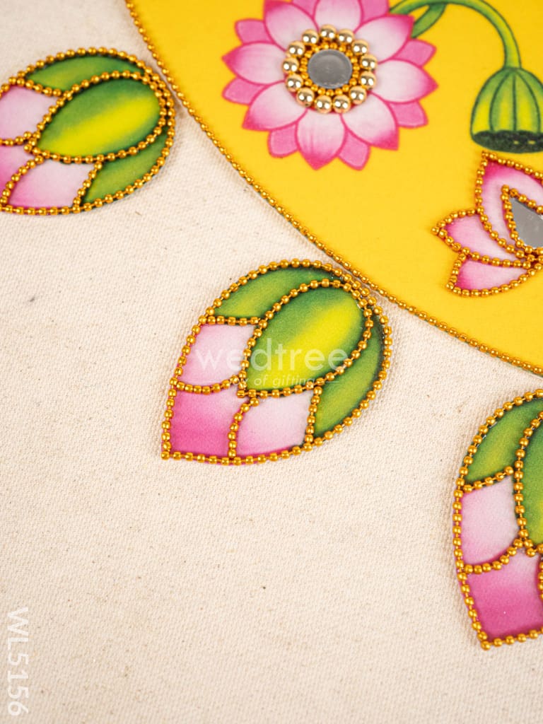 Rangoli with Set of Lotus Petals - WL5156