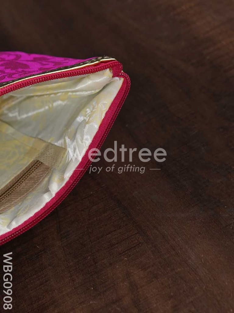Raw Silk Return Gift Purse - WBG0908