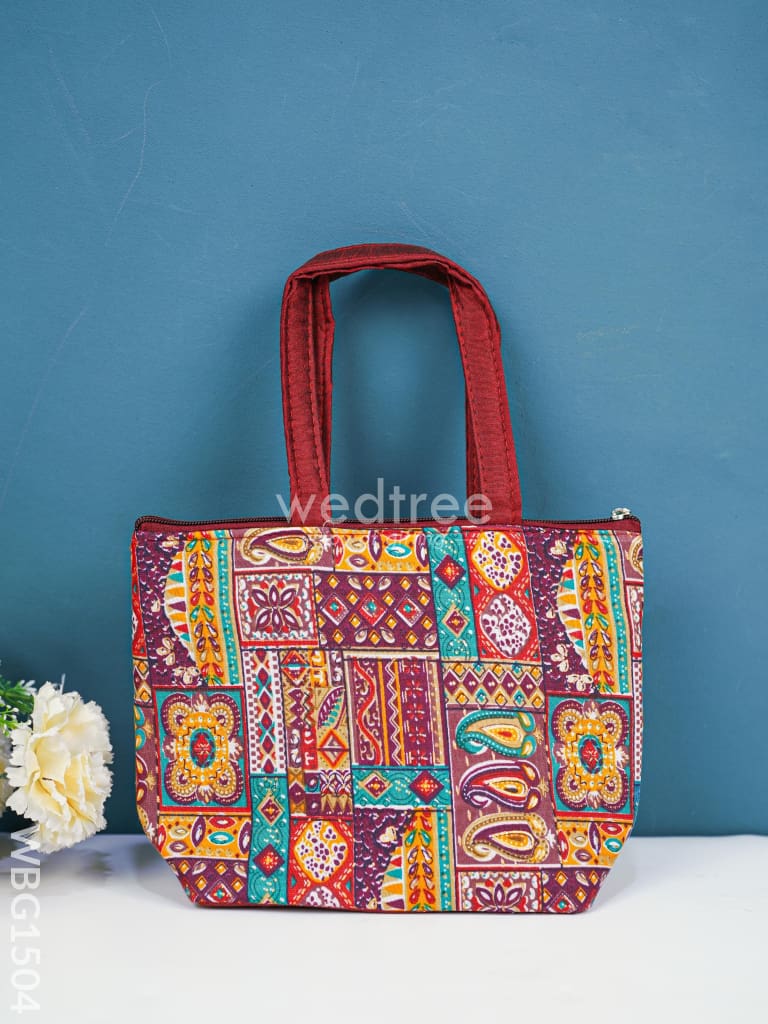 Rayon Multi Color Hand Bag - WBG1504