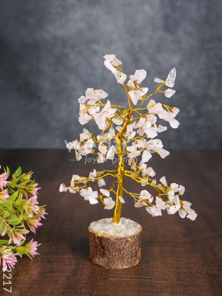 Rose Quartz Crystal Tree of Love - WL2217