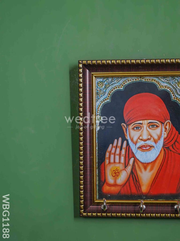 Sai Baba Frame Key Hanger - WBG1188