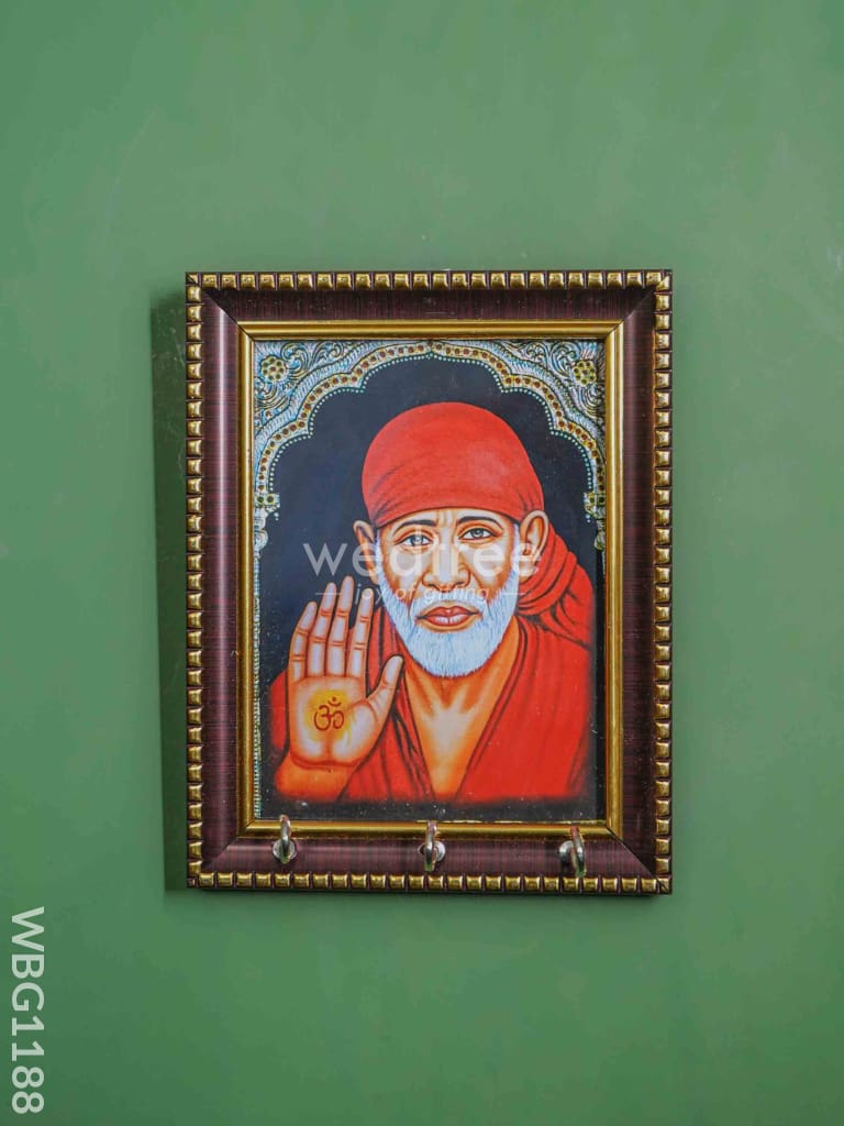 Sai Baba Frame Key Hanger - WBG1188
