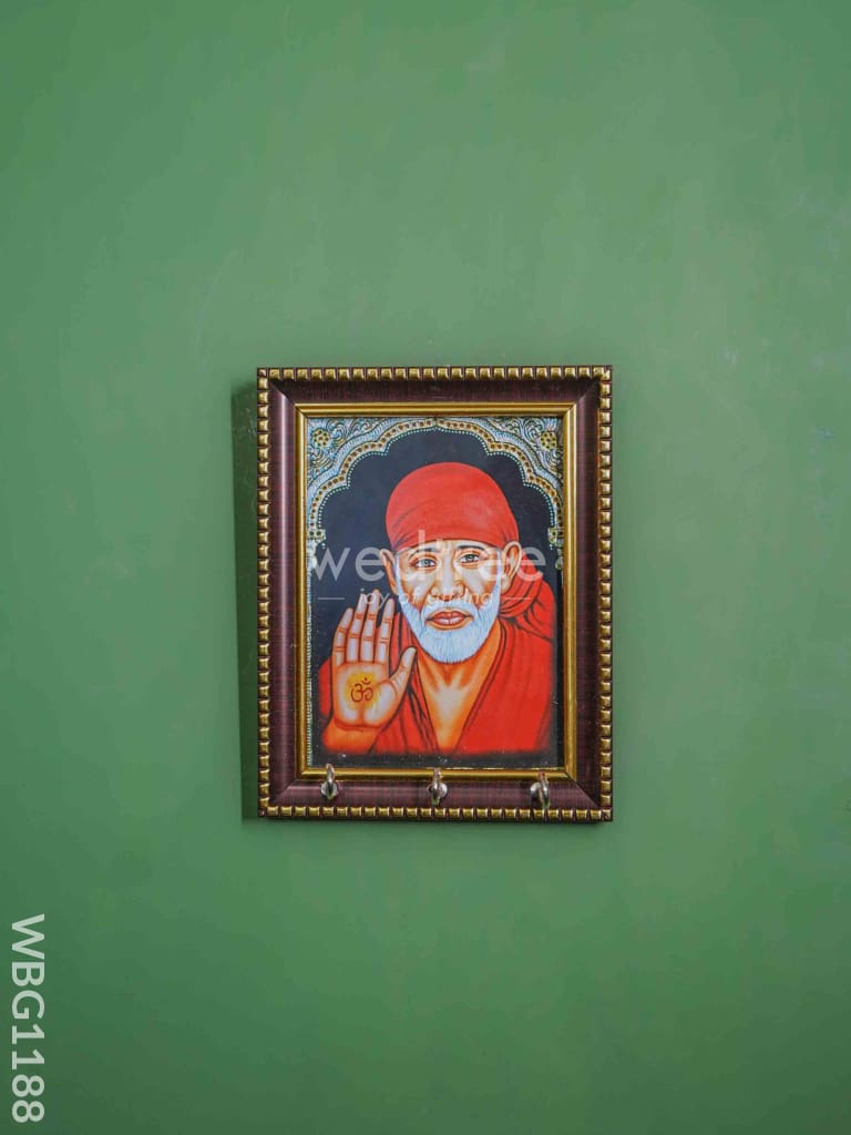 Sai Baba Frame Key Hanger - WBG1188