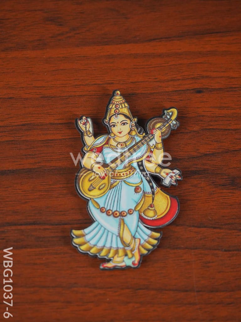 Saraswathi Fridge Magnet - WBG1037-6