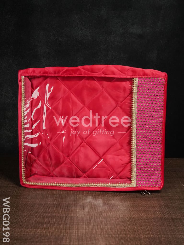 Saree Cover with Chumki work -3 Inches - WBG0198