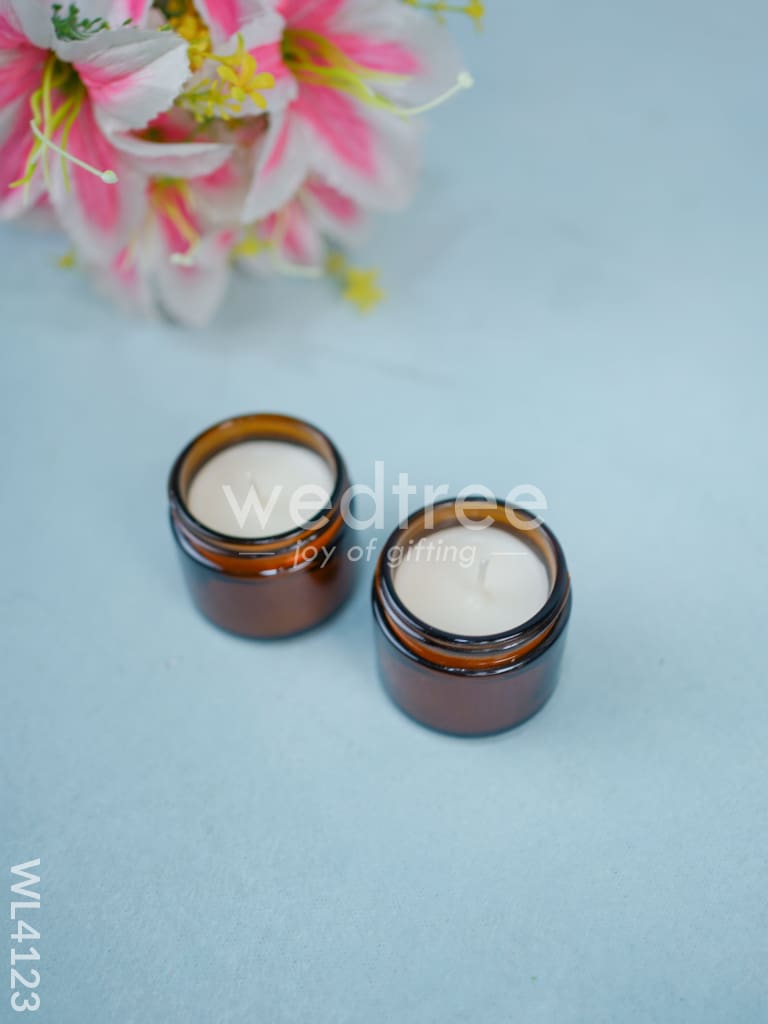 Scented Jar Candle - set of 2- WL4123