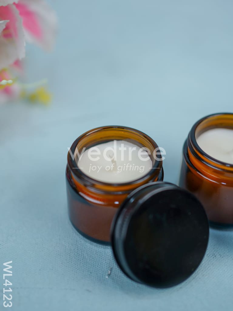 Scented Jar Candle - set of 2- WL4123