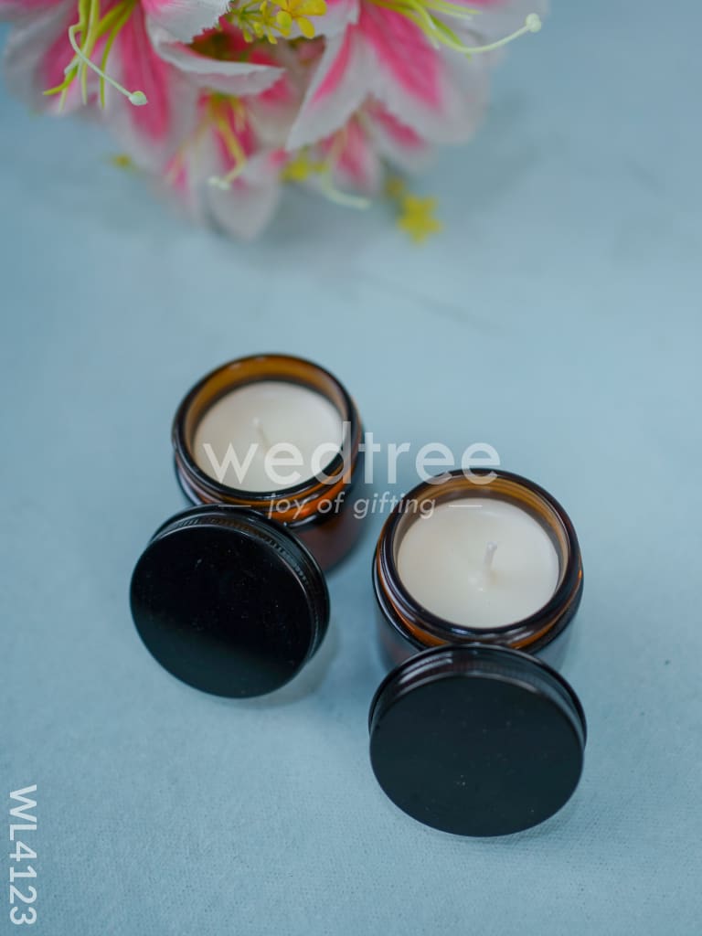 Scented Jar Candle - set of 2- WL4123
