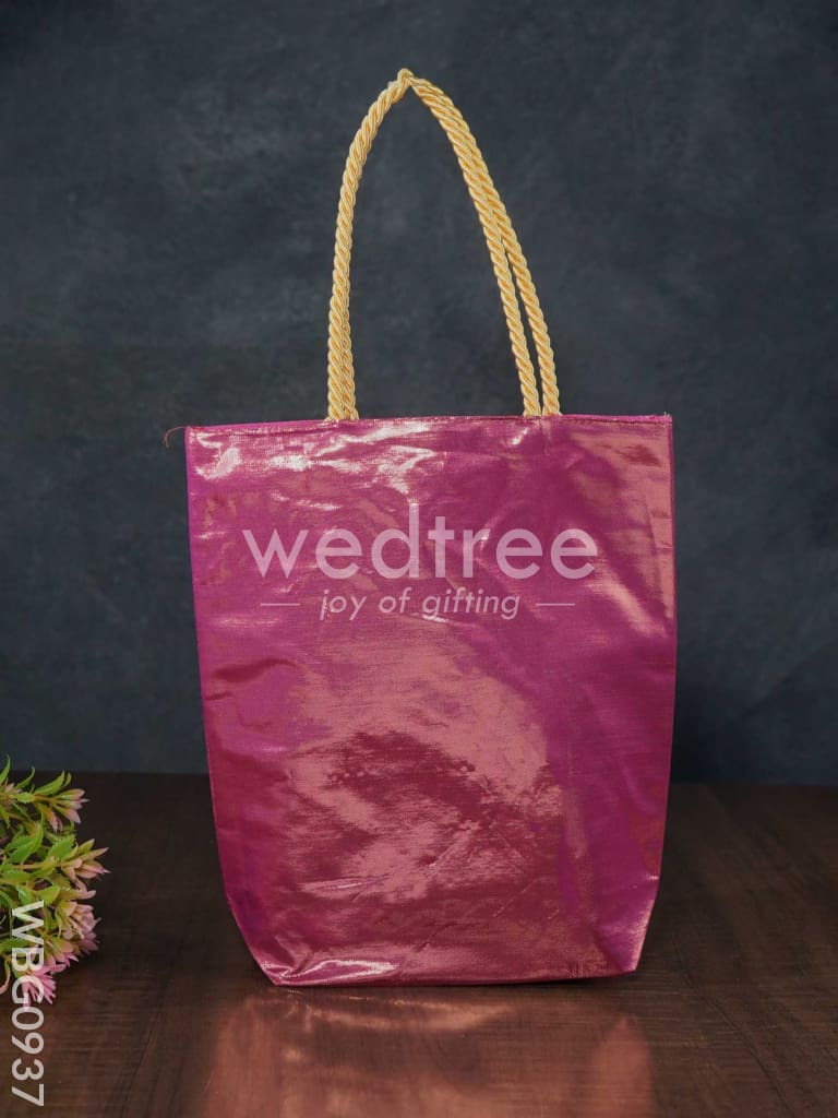 Shimmer Polyester Hand Bag - WBG0937