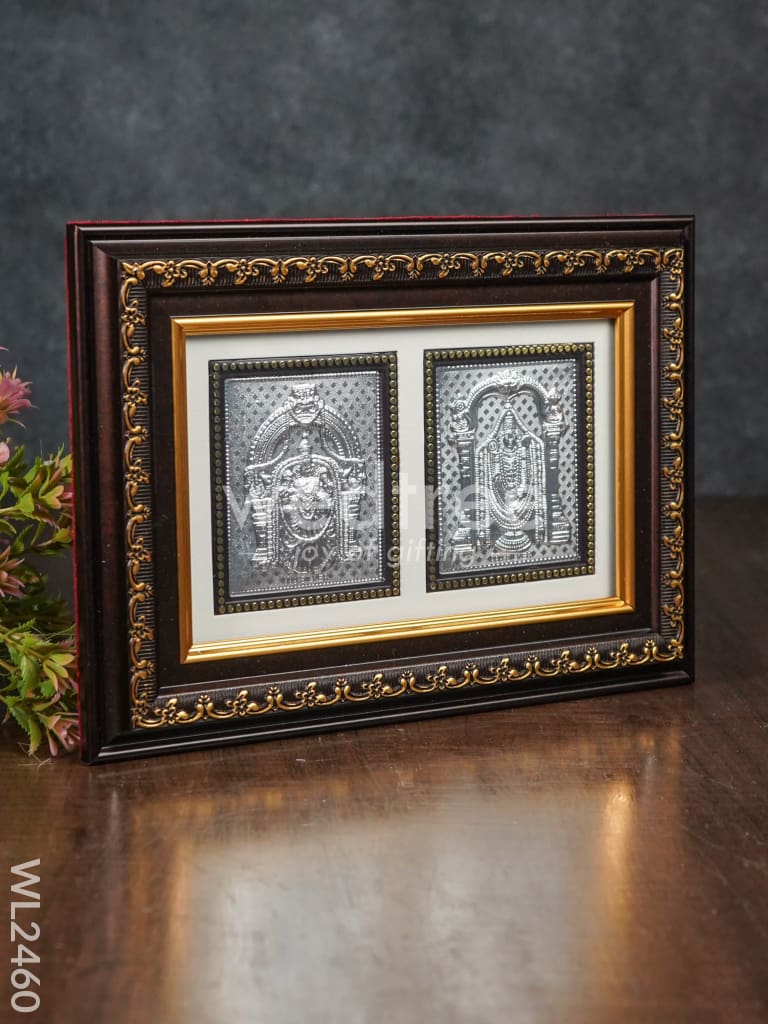 Silver Balaji Padmavathi Thayar Frame - WL2460