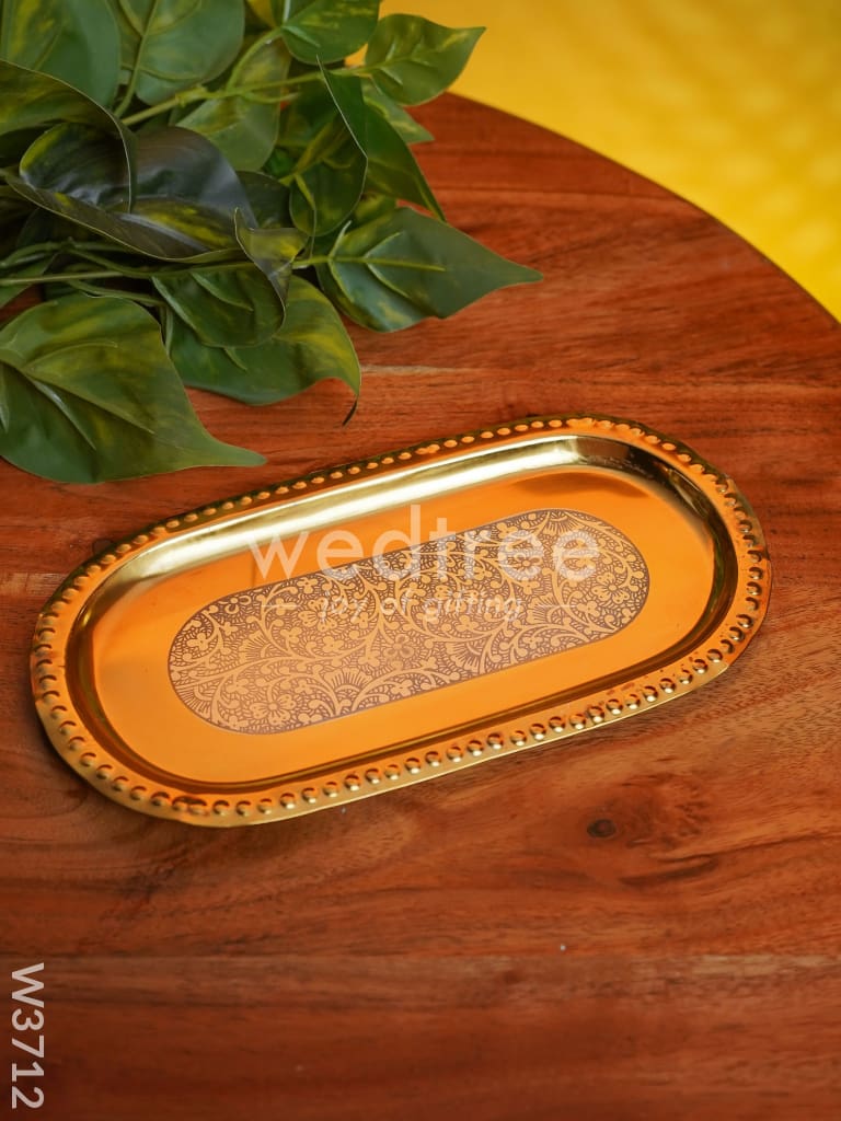 Silver & Gold Plated Bowl Set of 2 with Plate - W3712
