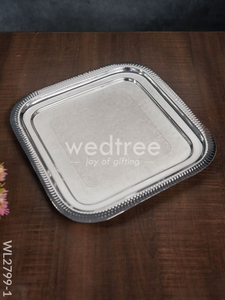Silver & Plated Bowl (set of 4) with Plate - WL2799