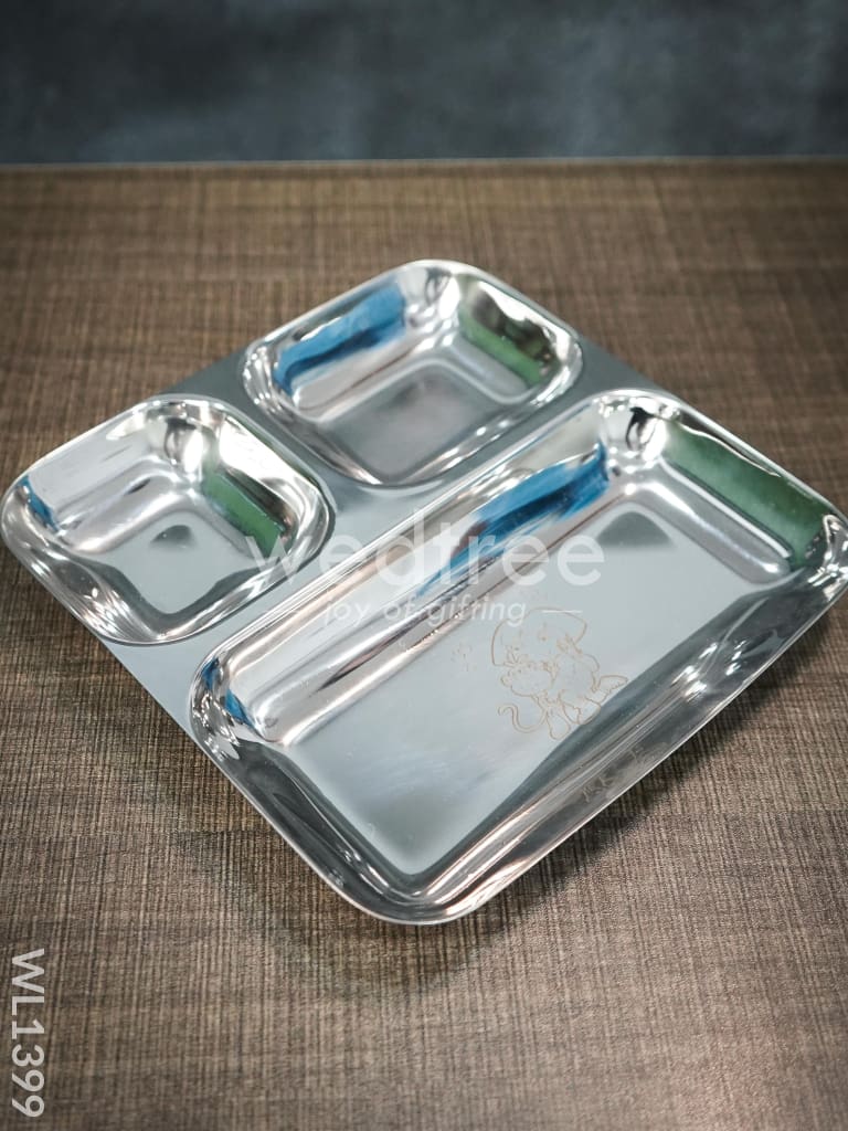 Stainless Steel Thali Set-Small - WL1399