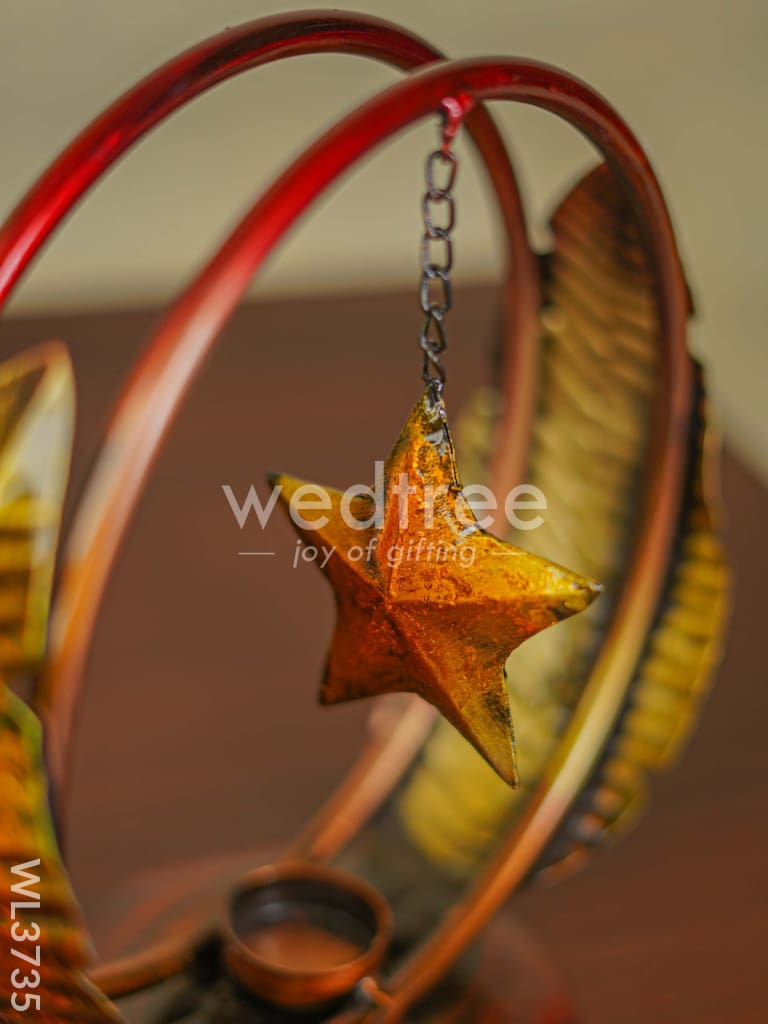 Star in Ring T Light Holder - WL3735