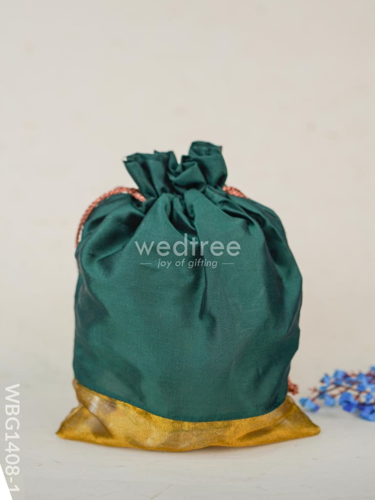 String Bag with Print - Goddess Lakshmi - WBG1408