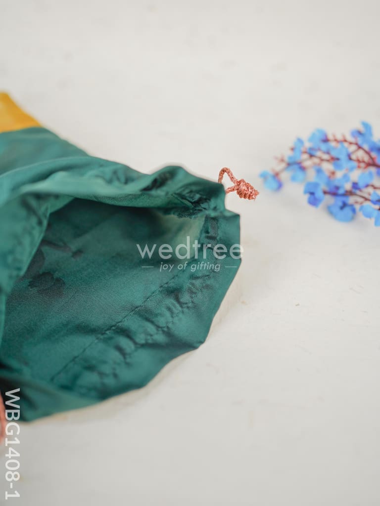 String Bag with Print - Goddess Lakshmi - WBG1408