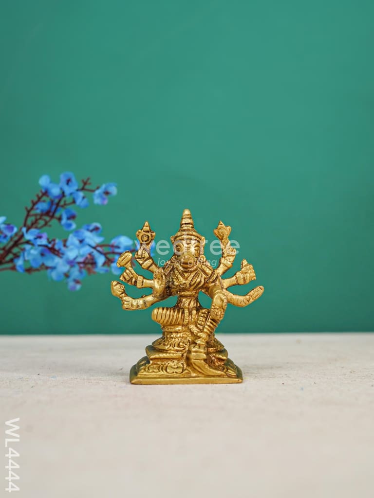 Swarna Golu 5 - Gold Oxidized Golu Padi & Brass Idols - WL4444