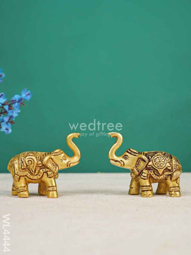 Swarna Golu 5 - Gold Oxidized Golu Padi & Brass Idols - WL4444