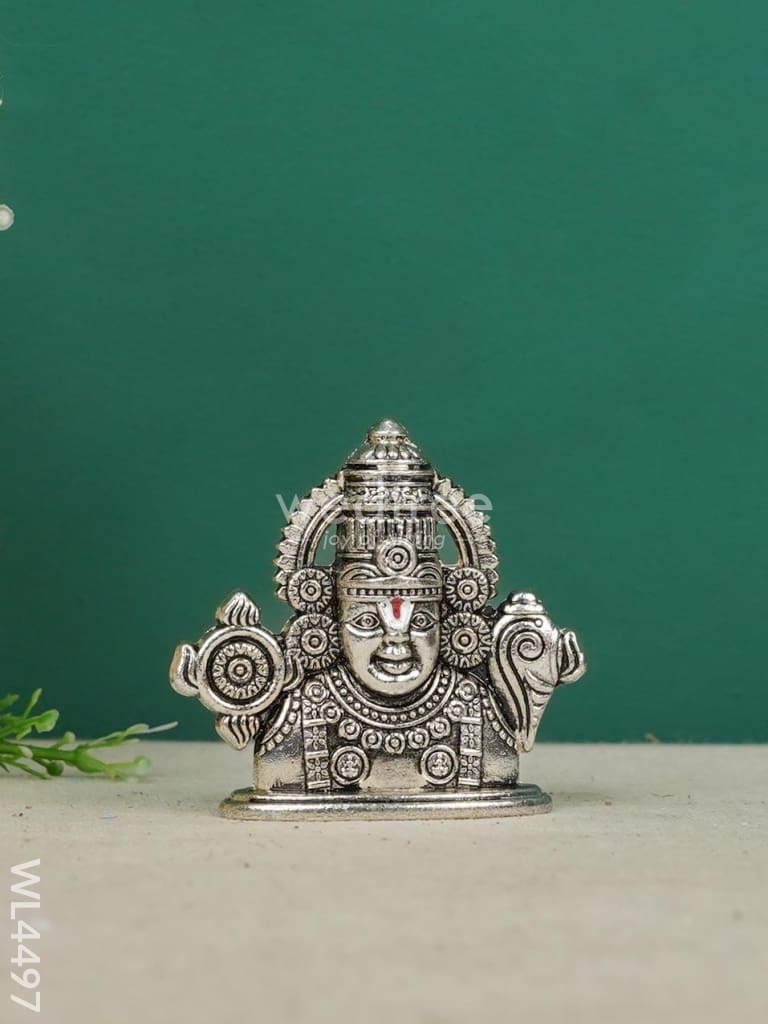 Swarna Golu 6 - Silver Oxidized Golu Padi & Silver Antique Idols - WL4497