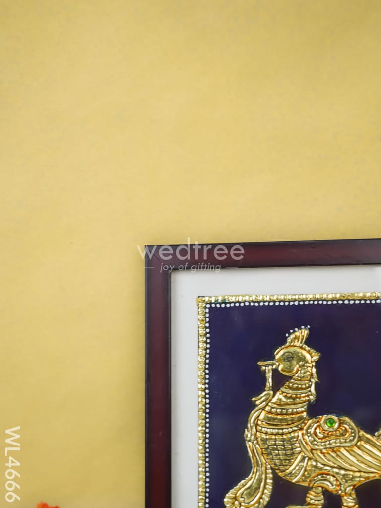 Tanjore Art Photo Frame - Annapakshi - WL4666