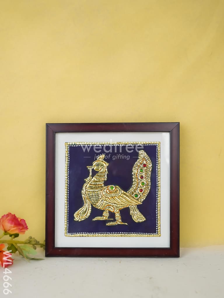 Tanjore Art Photo Frame - Annapakshi - WL4666