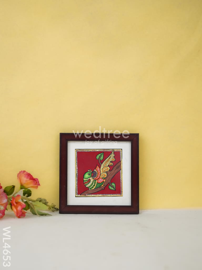 Tanjore Art Photo Frame - Parrot - WL4653