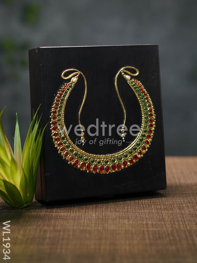 Tanjore Painted Jewel Box (6.5 x 5.5) - WL1934