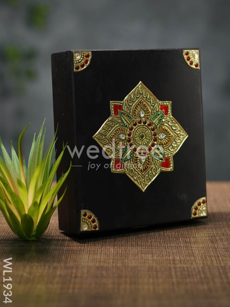 Tanjore Painted Jewel Box (6.5 x 5.5) - WL1934
