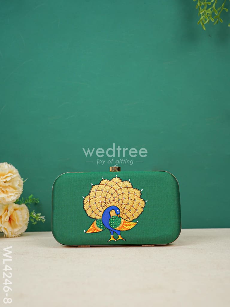 Tanjore Painted Sling Clutch - WL4246