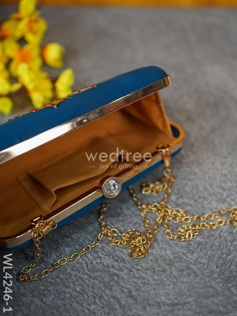 Tanjore Painted Sling Clutch - WL4246