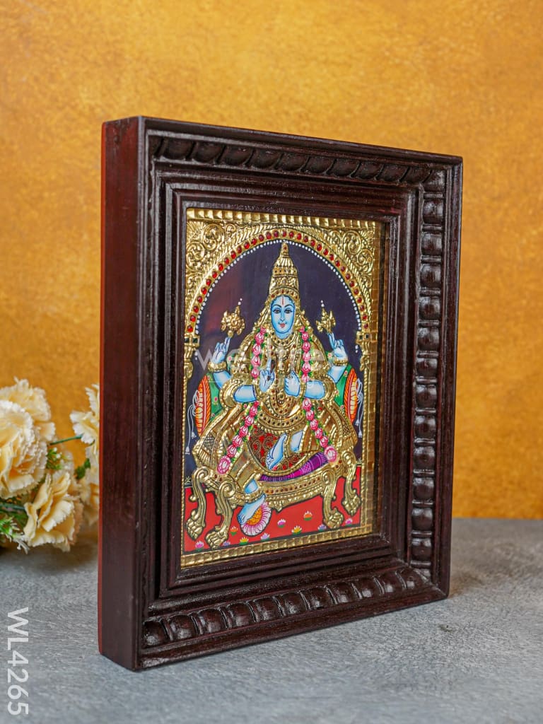 Tanjore Painting - Dhanvantri - Flat (Gold Foil) - 10x8 inch - WL4265
