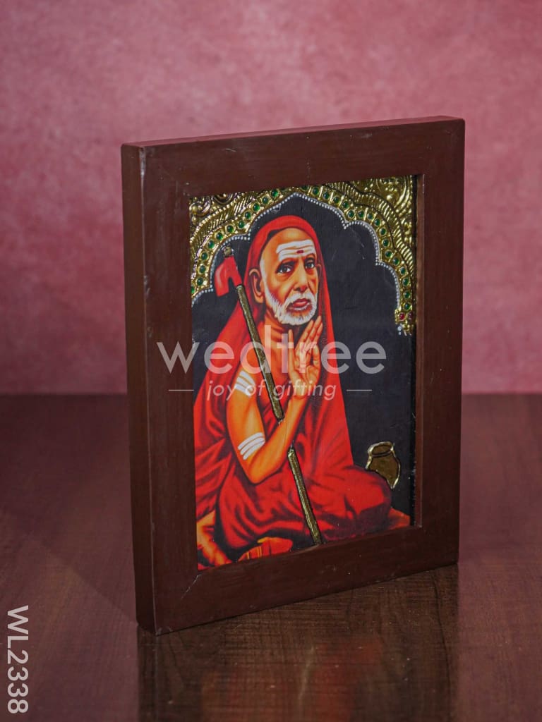 Tanjore Painting periyava - 9 x 7 ( small ) - WL2338