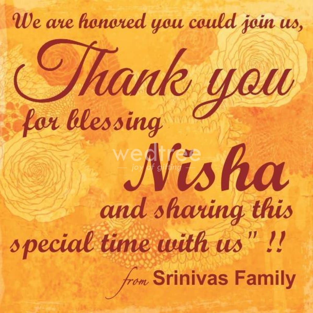 Thank You Card