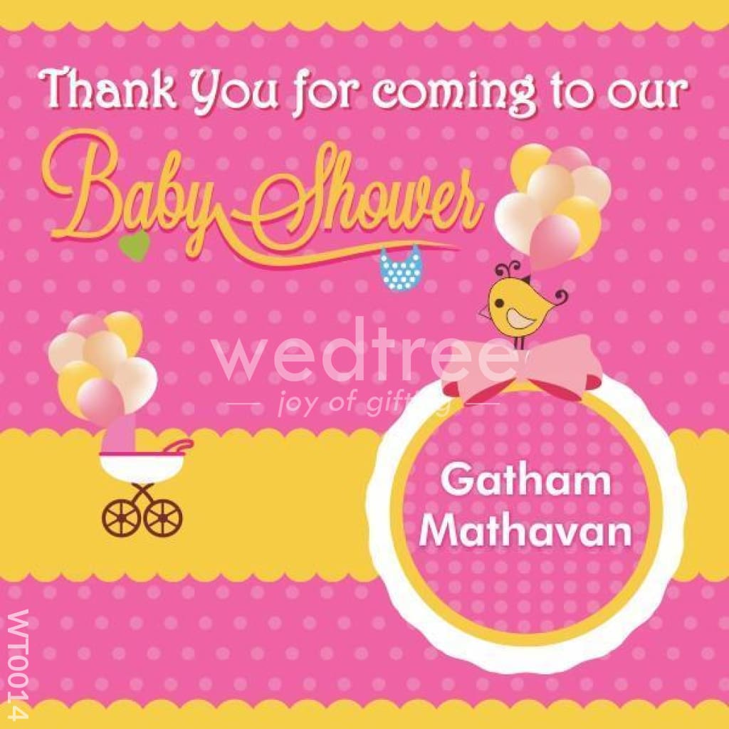 Thank You Card - Baby Shower