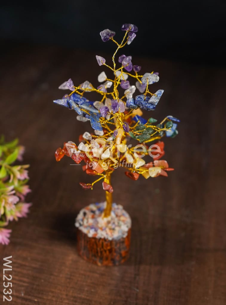 The Tree of Life - (Seven Chakra Crystal Stone) - WL2532
