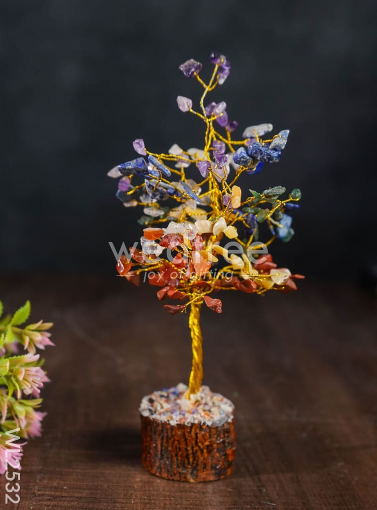 The Tree of Life - (Seven Chakra Crystal Stone) - WL2532