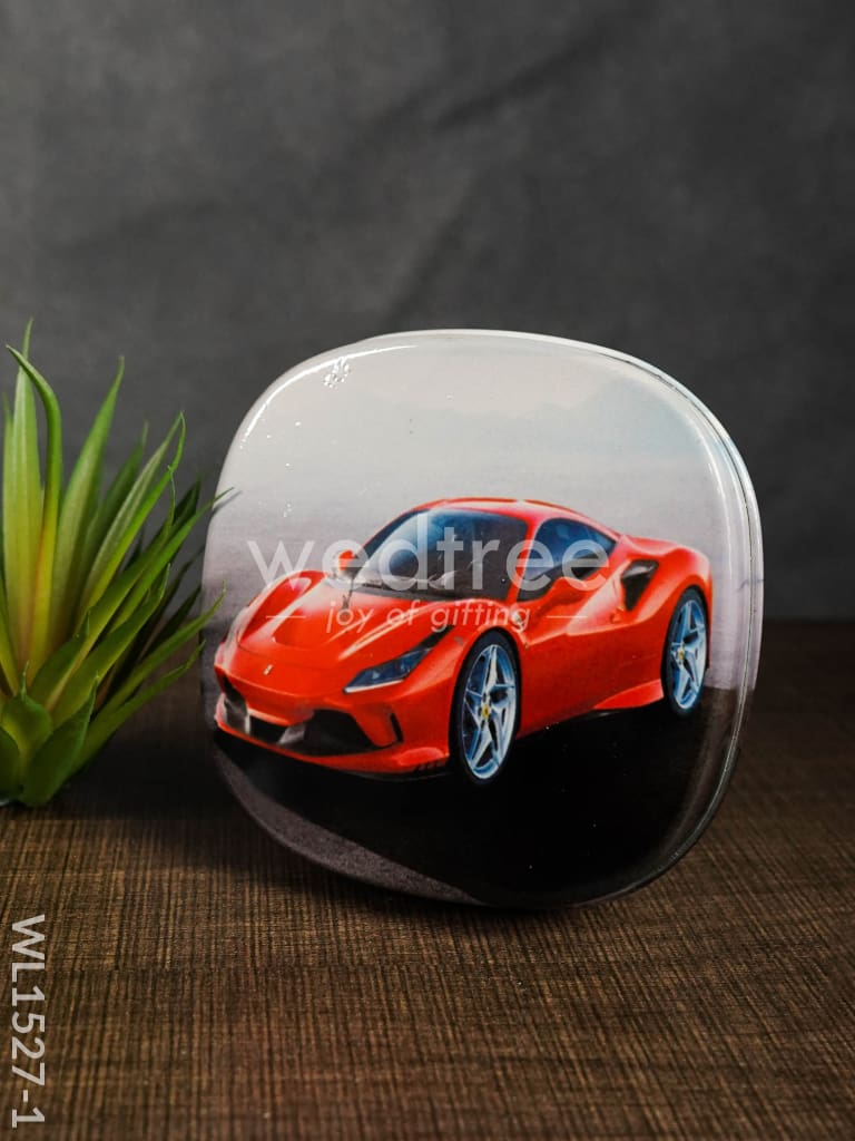 Tiffin Box with Cartoon Engraved - (4.5in X 1in) - WL1527
