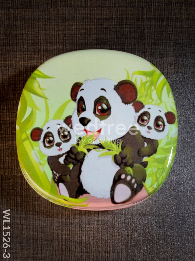 Tiffin Box with Cartoon Engraved - (5in X 1.5in) - WL1526