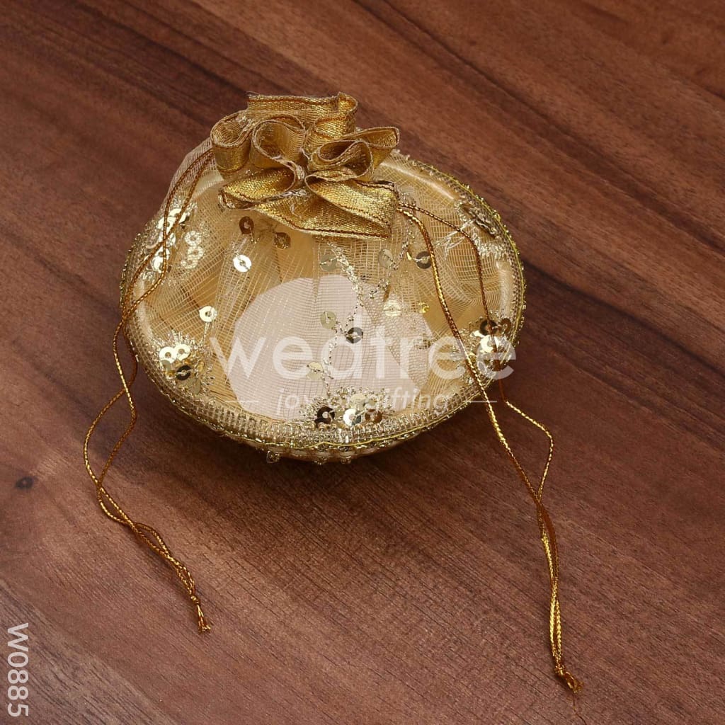 Tissue Bag With Round Base Medium