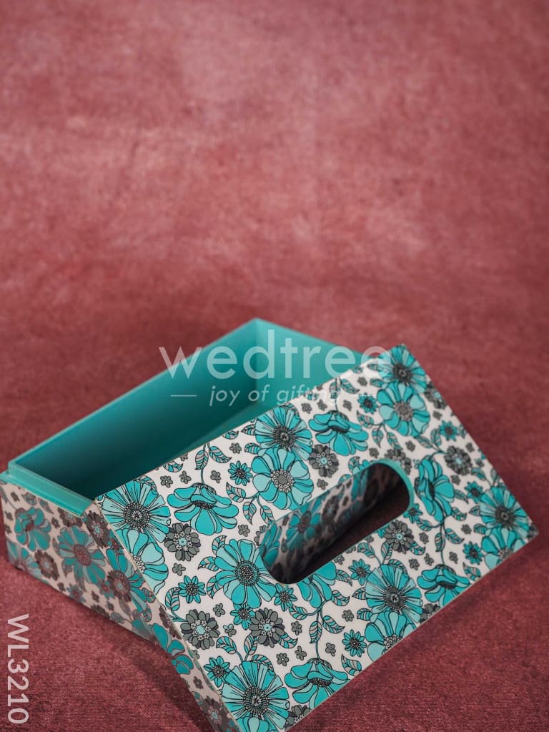 Tissue Box Digital Printed with Floral Designs - WL3210