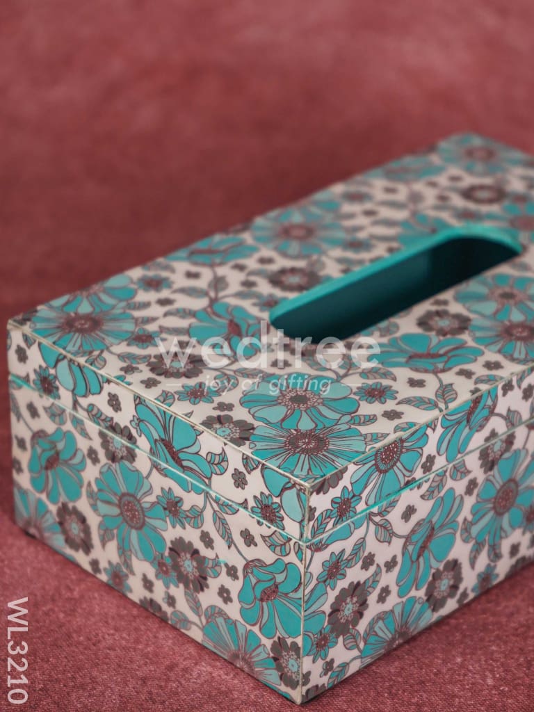 Tissue Box Digital Printed with Floral Designs - WL3210