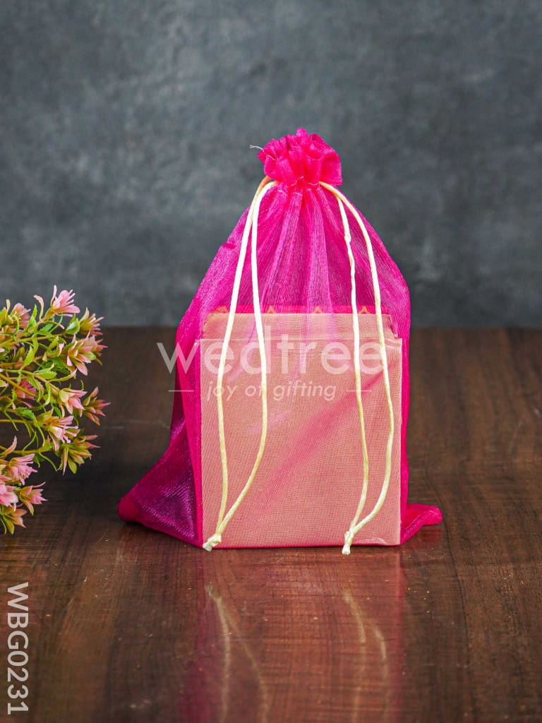 Tissue String Bag - 8 x 11 Inches - WBG0231
