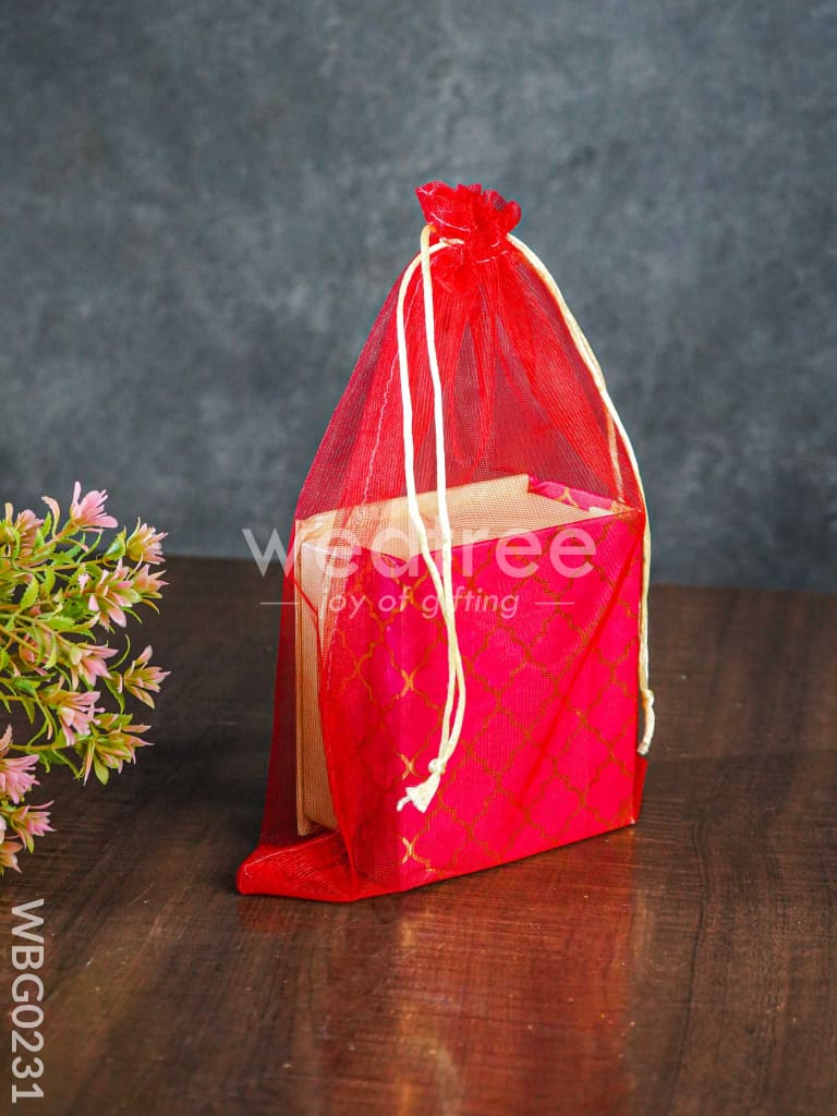 Tissue String Bag - 8 x 11 Inches - WBG0231