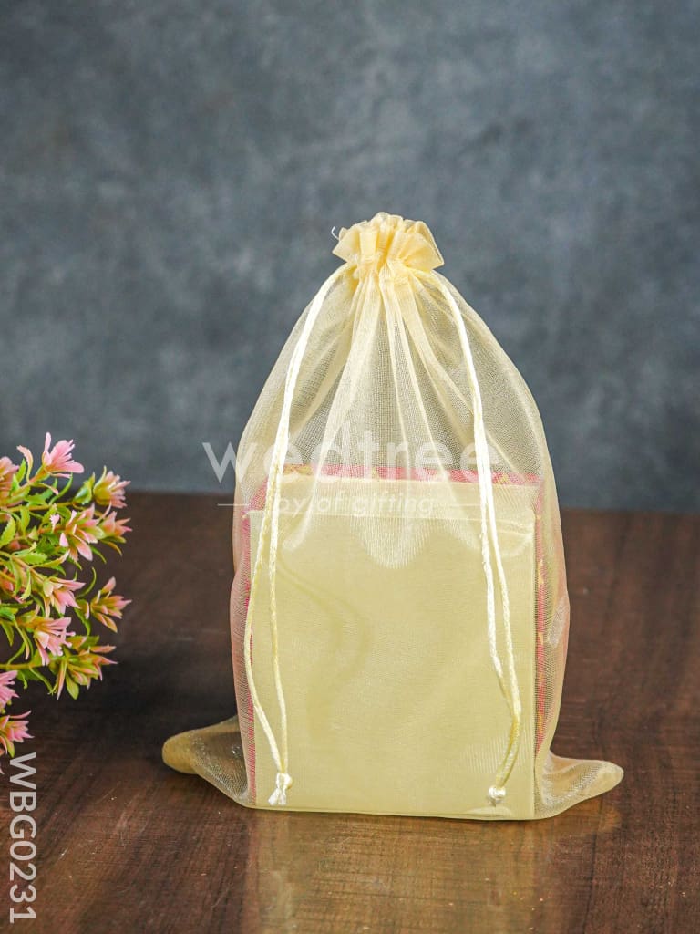 Tissue String Bag - 8 x 11 Inches - WBG0231