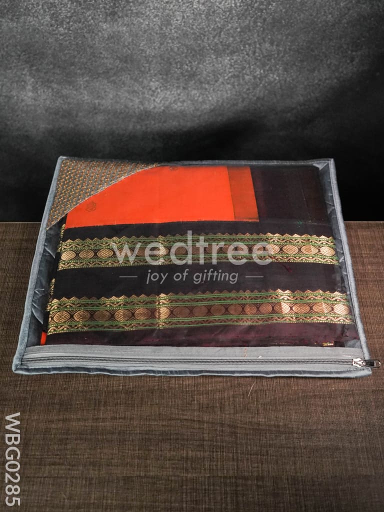 Transparent Single Saree Cover - WBG0285