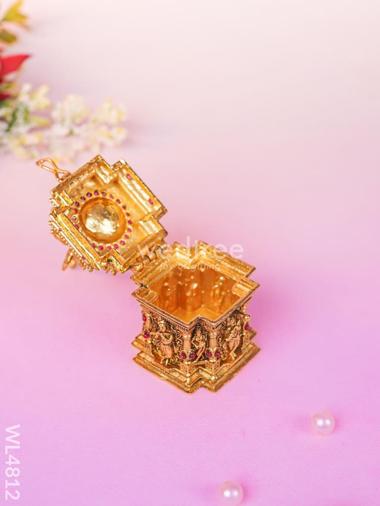 Tulasi Maadam Kumkum Holder - 4 inch - WL4812