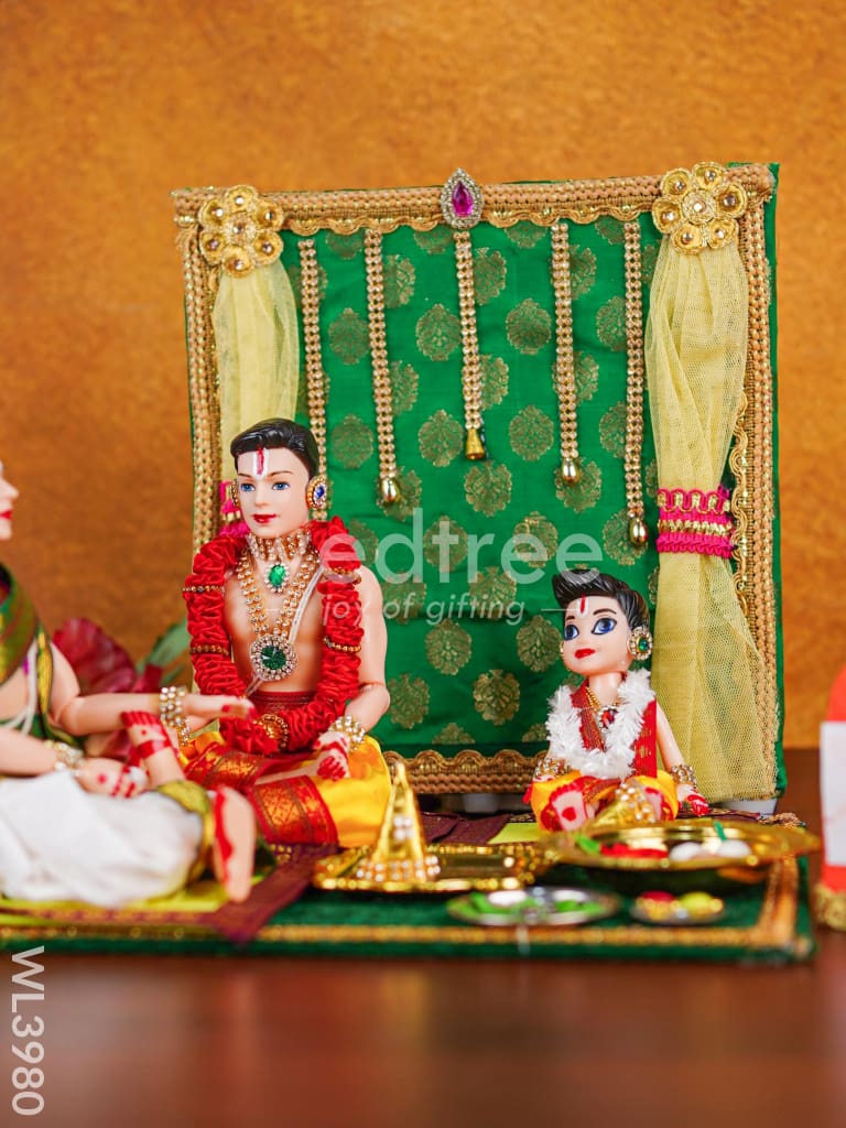 Upanayanam Set with Brahmopadesam & Kumara Bhojanam & Welcome Doll Set - WL3980