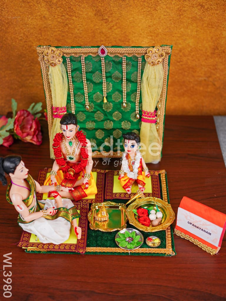 Upanayanam Set with Brahmopadesam & Kumara Bhojanam & Welcome Doll Set - WL3980