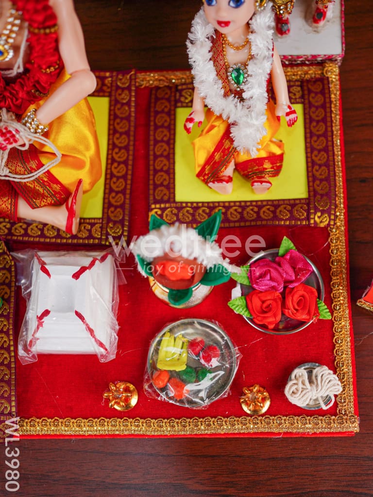 Upanayanam Set with Brahmopadesam & Kumara Bhojanam & Welcome Doll Set - WL3980